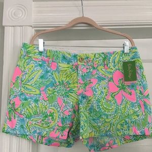 Lilly Pulitzer Callahan Shorts NWT in Size 12